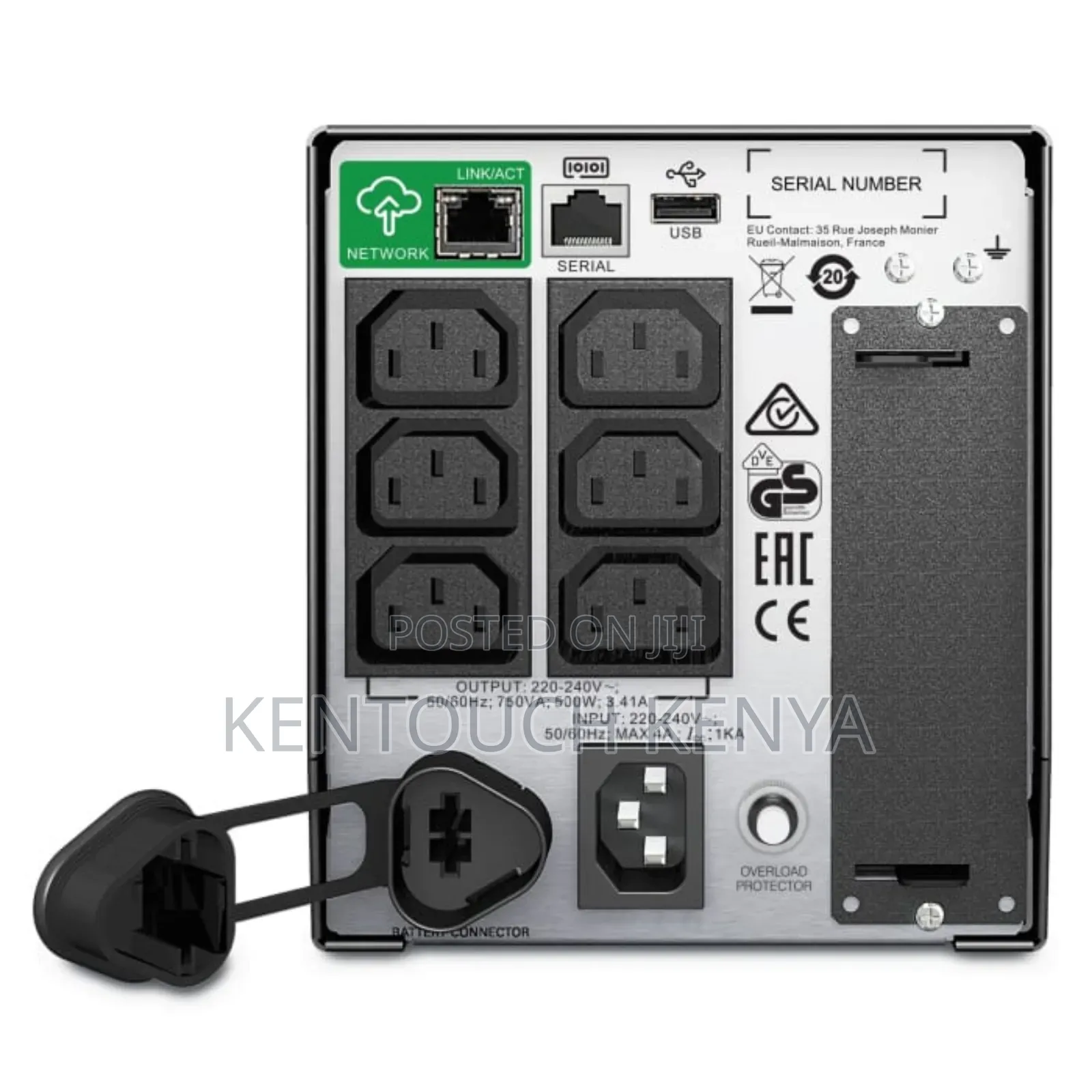 Apc Smart-Ups 750va LCD 230v (Smt750ic)