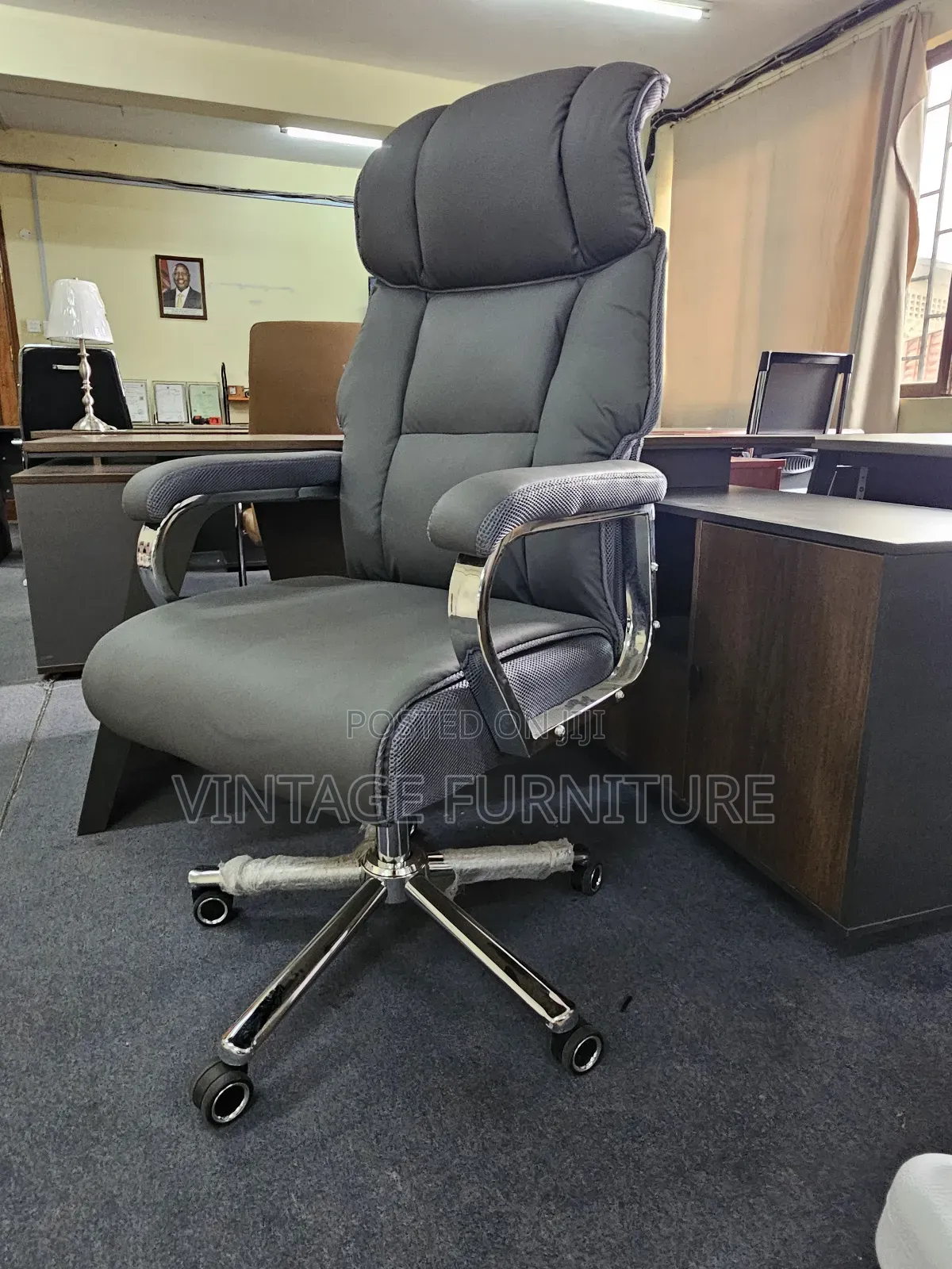 Executive Leather Chair Zenith H2