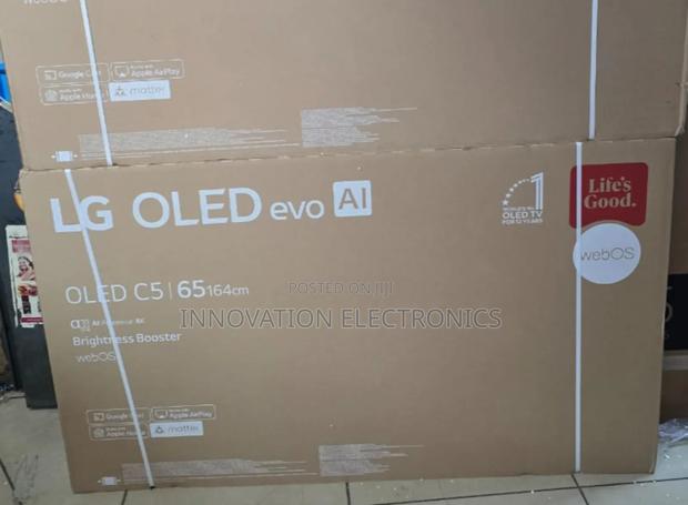 Lg Oled C5 65inches Webos 164cm Evo Ai With 1year Warranty