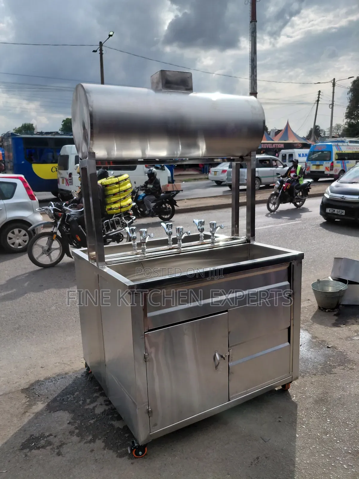 Stainless Steel Hand Wash.