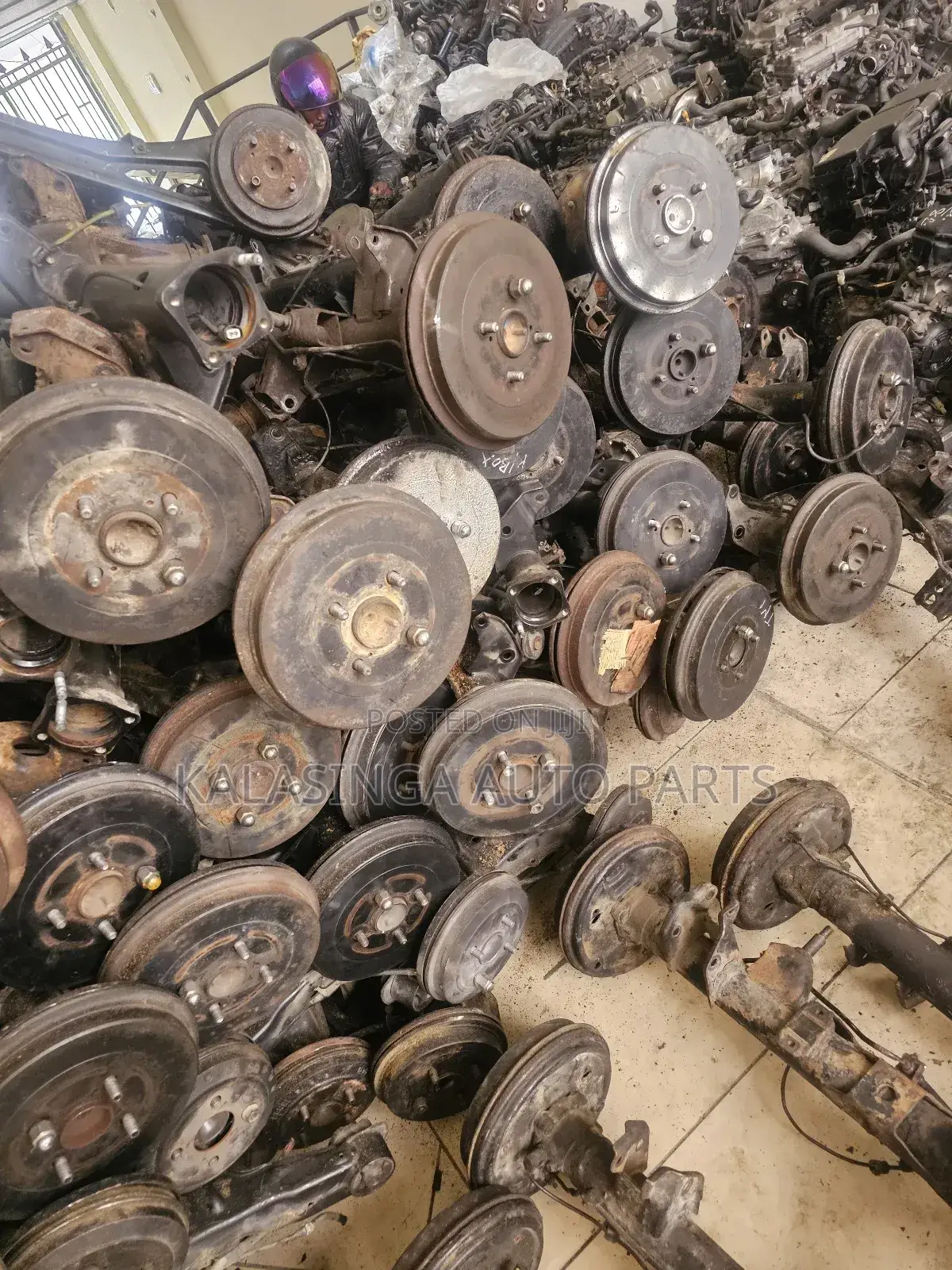 Complete Rear Axles With Drums For Probox