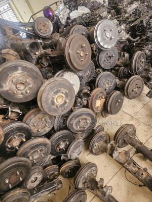 Complete Rear Axles With Drums For Probox - thumbnail 2