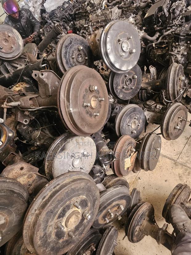 Complete Rear Axles With Drums For Probox - thumbnail 4