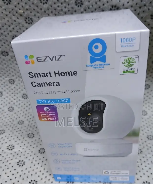 Ezviz Ty1 Smart Wi-Fi Pan Tilt 1080p Camera Indoor CCTV Ty1 Security