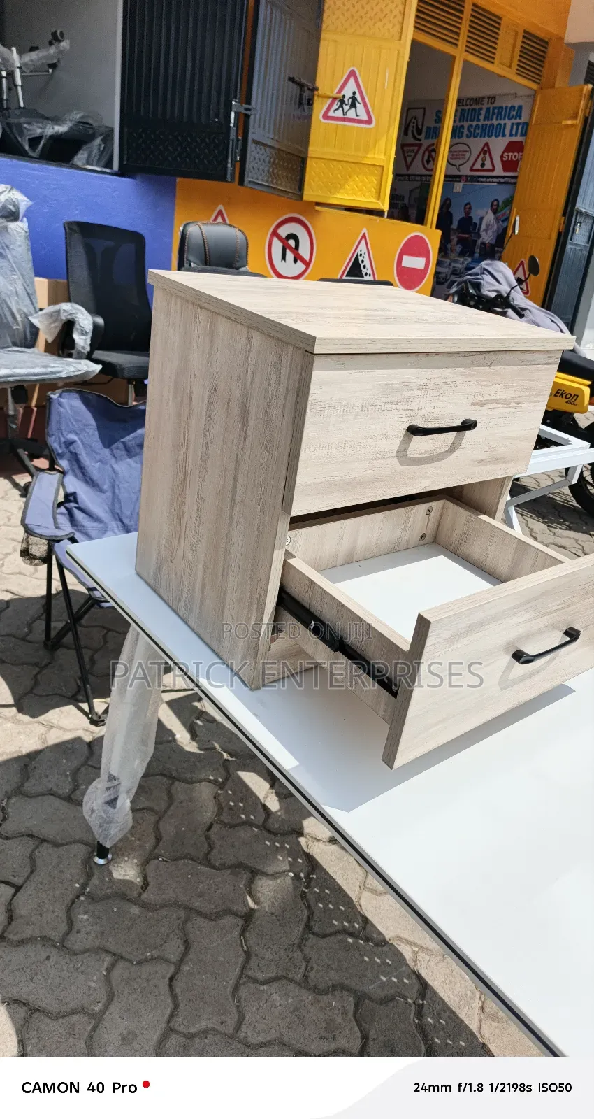 Imported Modern Side Bed Drawer