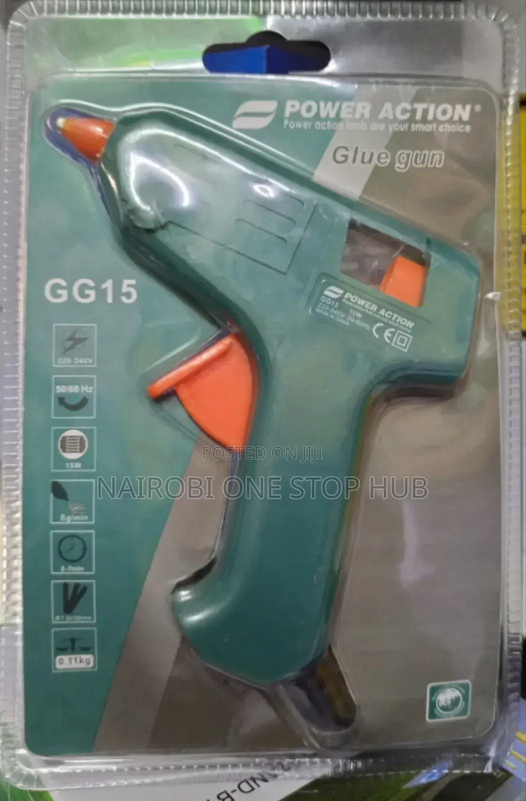 15w Power Action Glue Gun