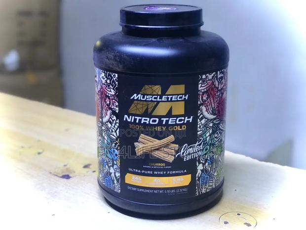 Muscletech Nitrotech 100% Whey Gold – 5lb (2.27kg) - main view
