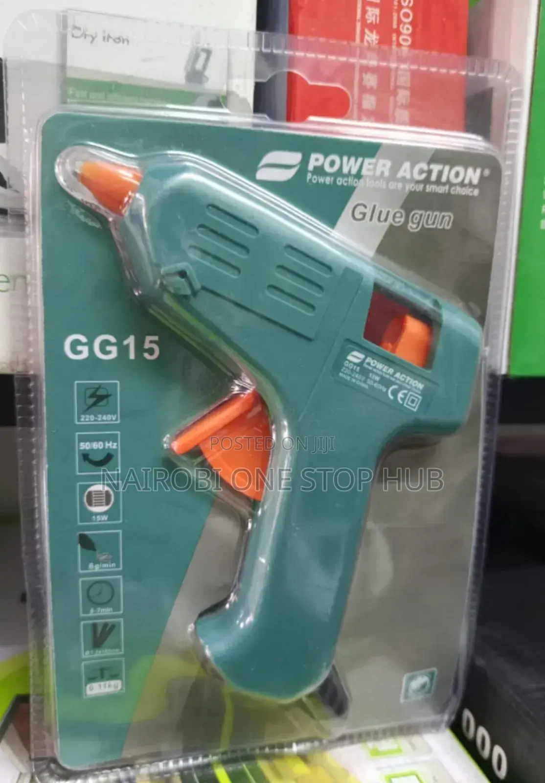 Portable Power Action Glue Gun