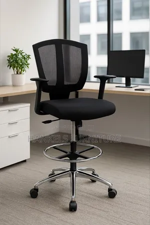 Adjustable Cashier Counter Stool