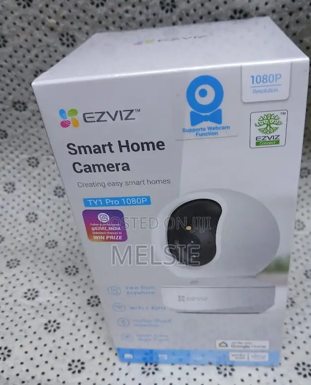 Ezviz Ty1 Smart Wi-Fi Pan Tilt Camera -High-Definition Video Quality