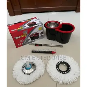 12l Bucket Foot Pedal Spin Mop (Rotary Mop)