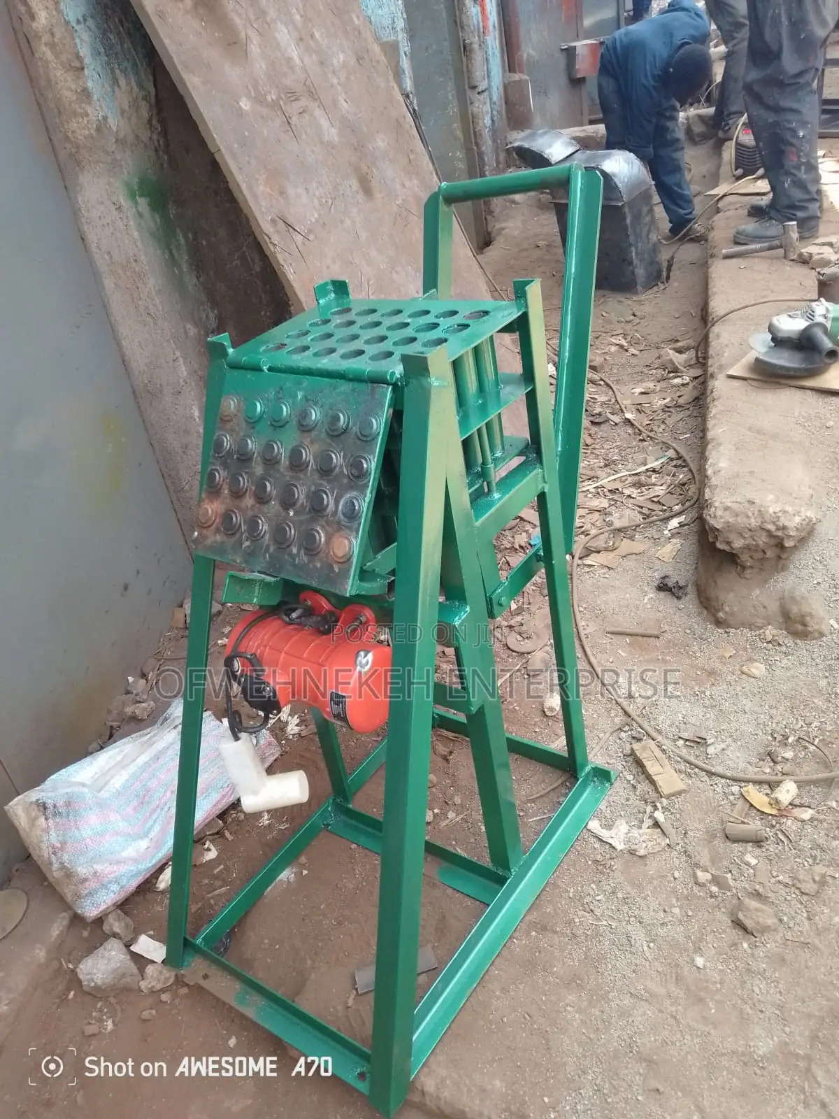 Round Square Hexagon Charcoal Briquette Machine
