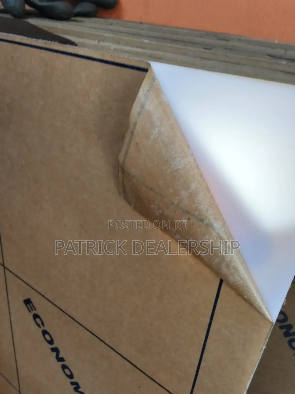4fts by 8fts White Perspex