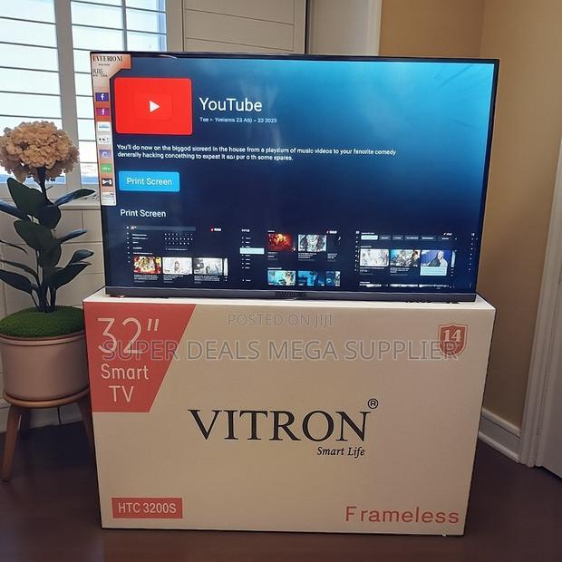 Vitron 32 Inch Smart Led Tv Android System With Wifi Support
