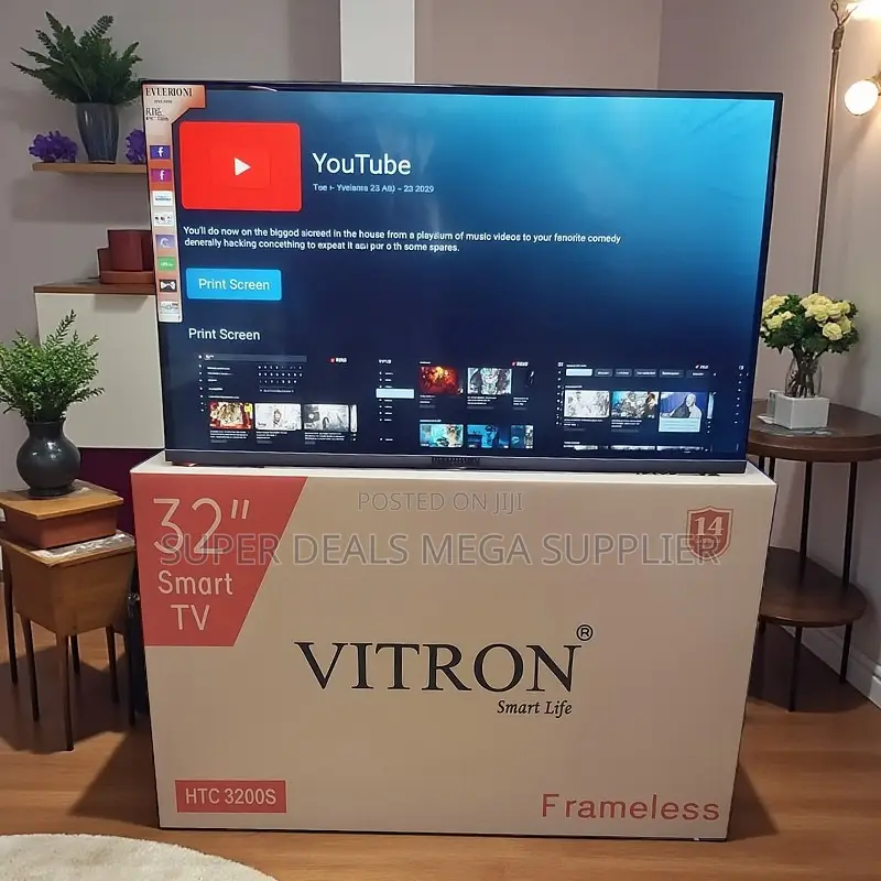 Vitron 32 Inch Smart Led Tv Android System With Wifi Support