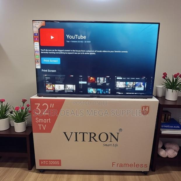 Vitron 32 Inch Android Smart Frameless Led Tv Internet Access - thumbnail 2