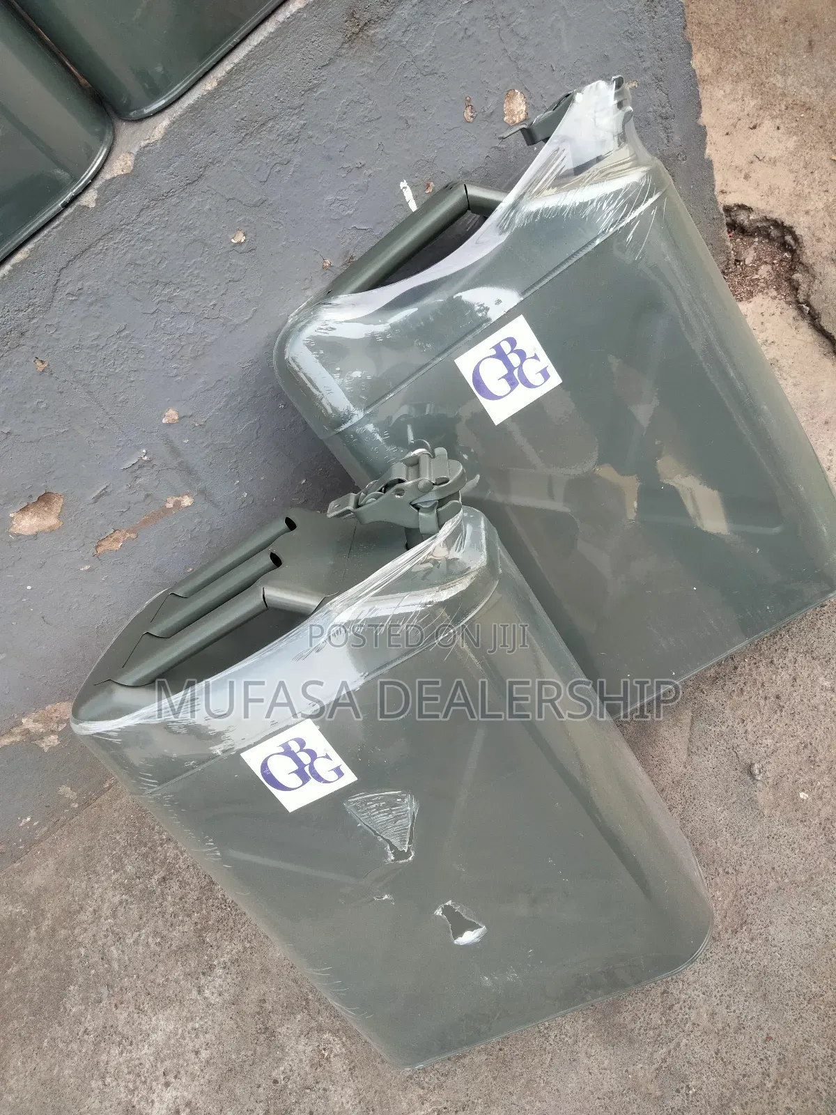 Green Fuel Can/Metal Jerrycan