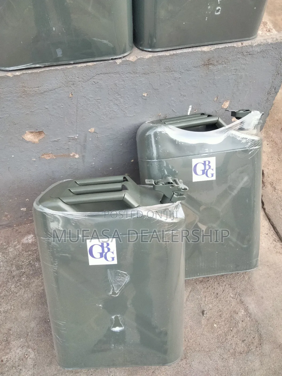 Green Fuel Can/Metal Jerrycan