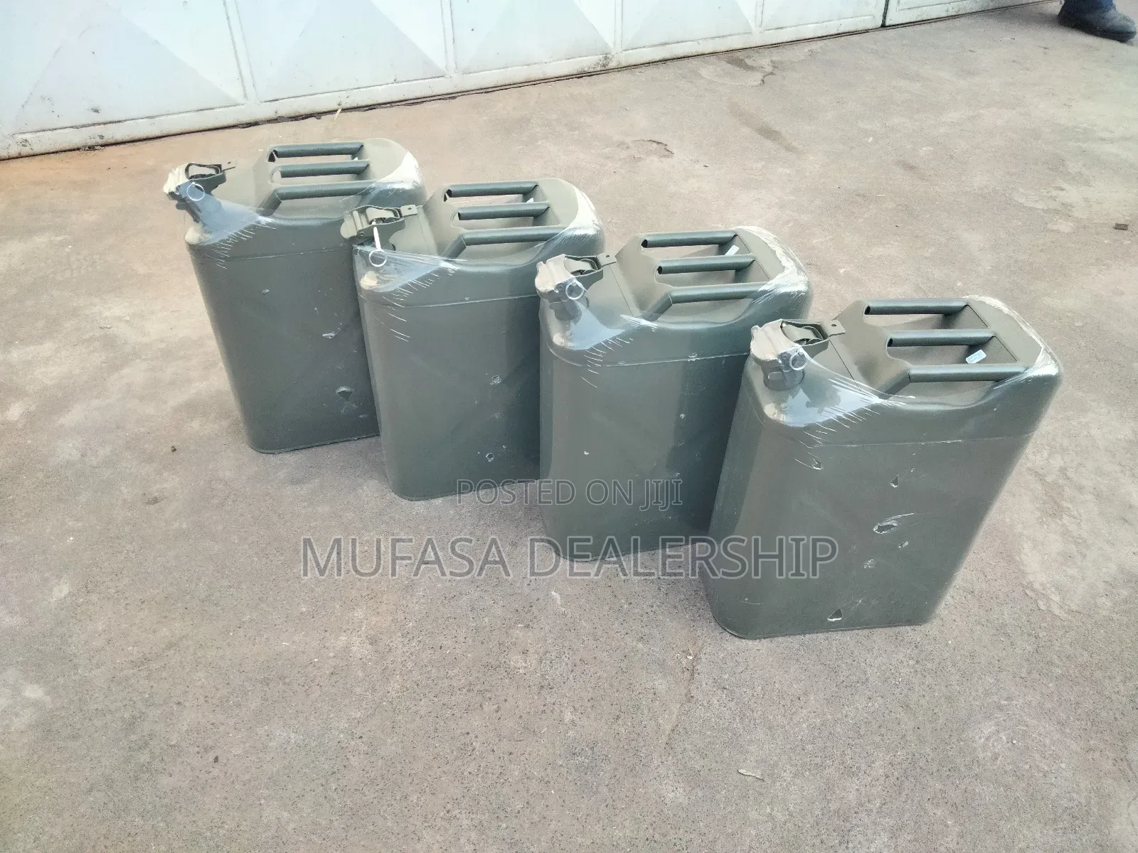 20 Litre Fuel Can~Metallic Fuel Can
