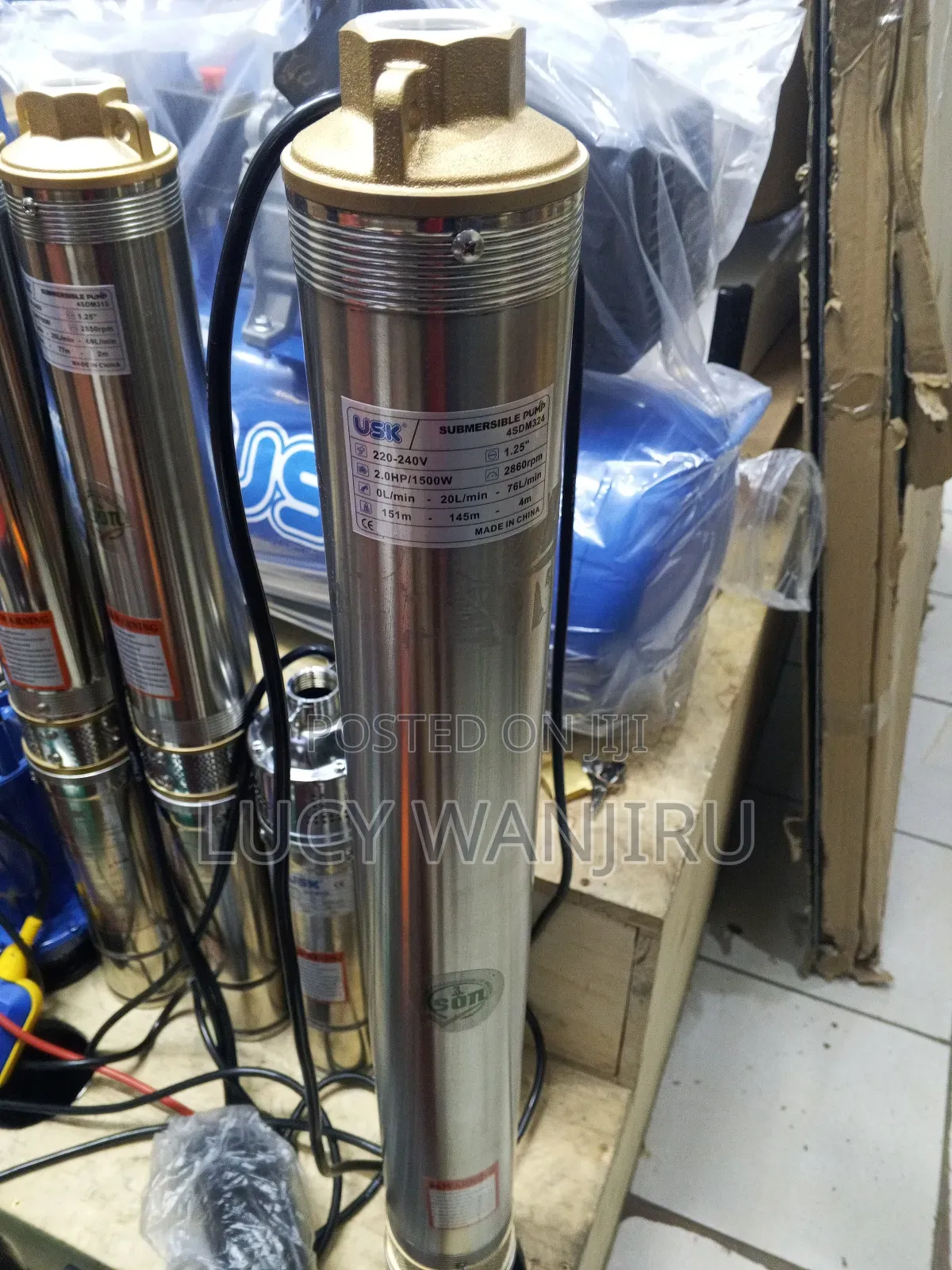 2hp Usk Submersible Water Pump