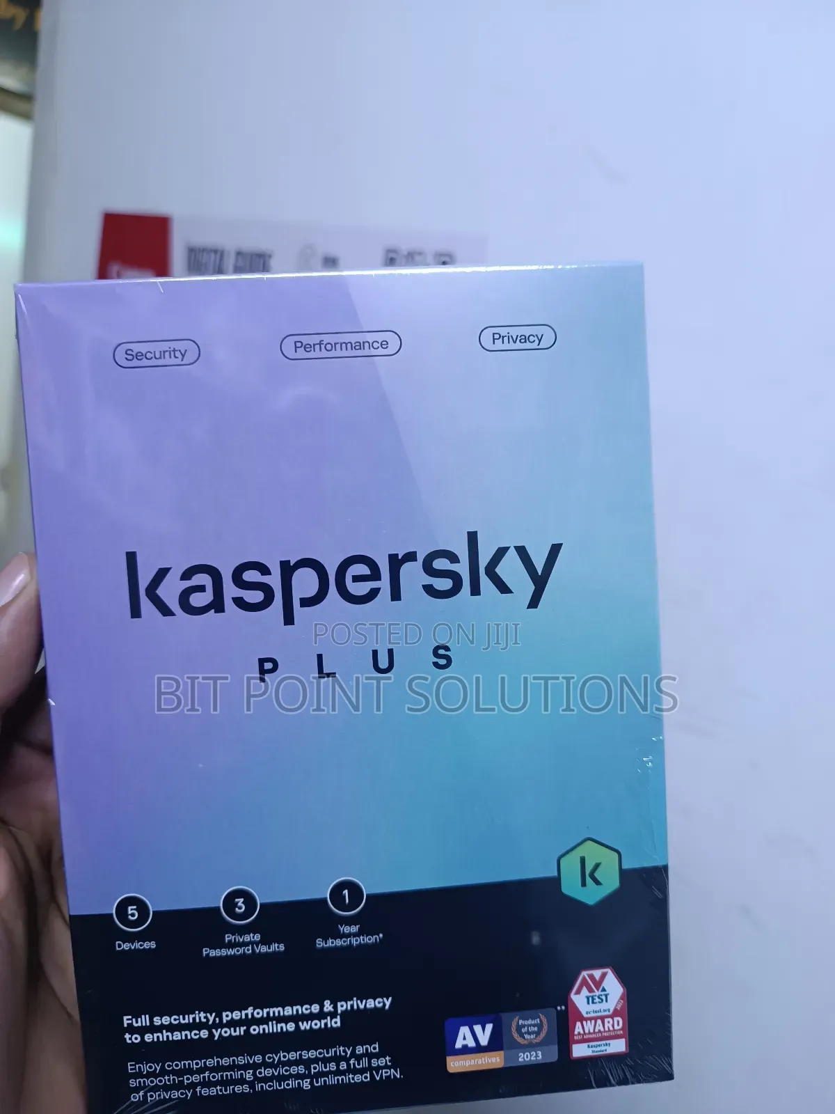 Kaspersky Plus 5 Devices Antivirus Software ( Internet Security 5 User