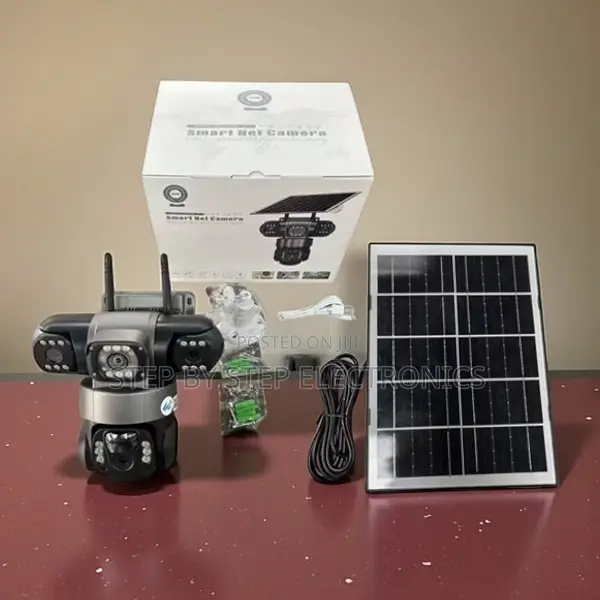 12mp 4g Solar PTZ Ai Camera Full Color Night Vision Outdoor CCTV
