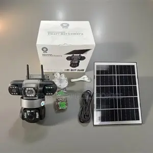 12mp Hd 4g PTZ Solar Security Camera Ai Detection Full Color Vision