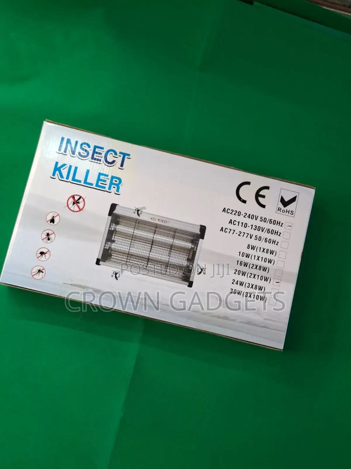 20w Indoor Electric Mosquito Fly Killer Lamp Chemical-Free