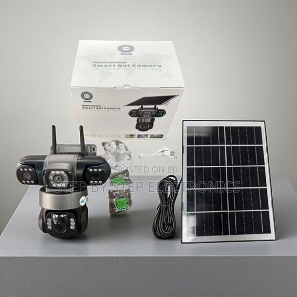 12mp 4g Solar Ai PTZ Security Camera With Loud Speaker and Mic - main view