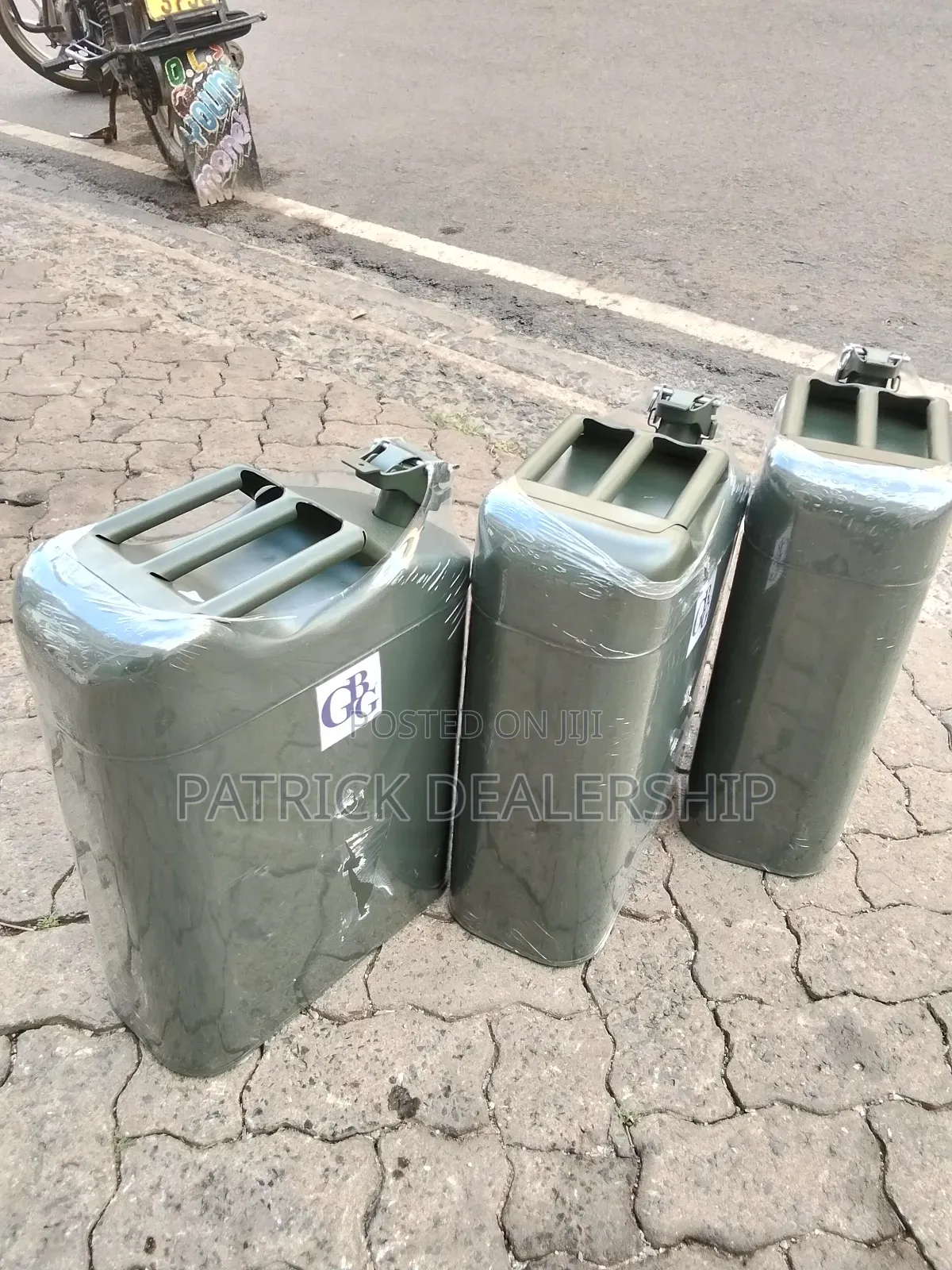 Metallic Fuel Jerry Can