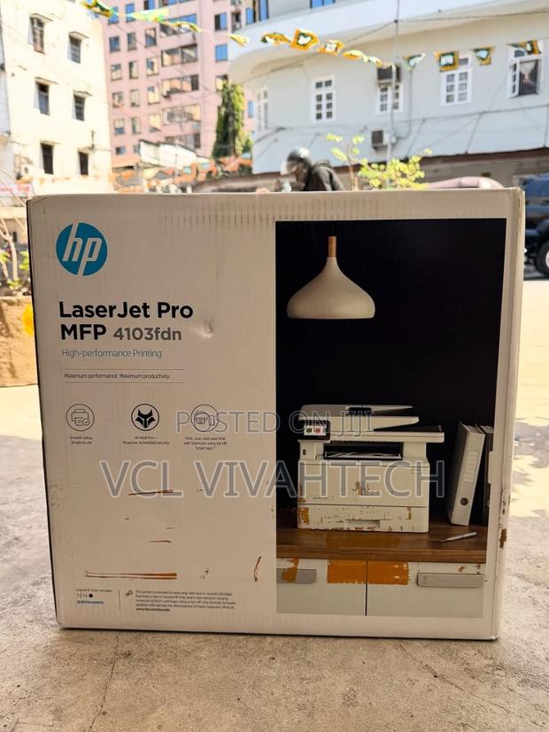 Hp Laserjet Pro MFP 4103fdn Printer With Adf Duplex - main view