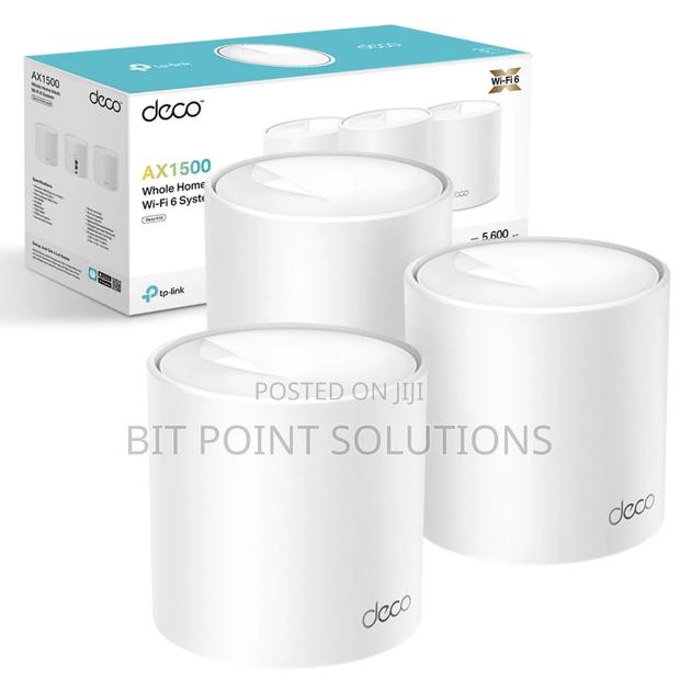 Tp-Link Deco Ax10 Ax1500 Whole Home Mesh Wi-Fi 6 System With 5ghz - main view