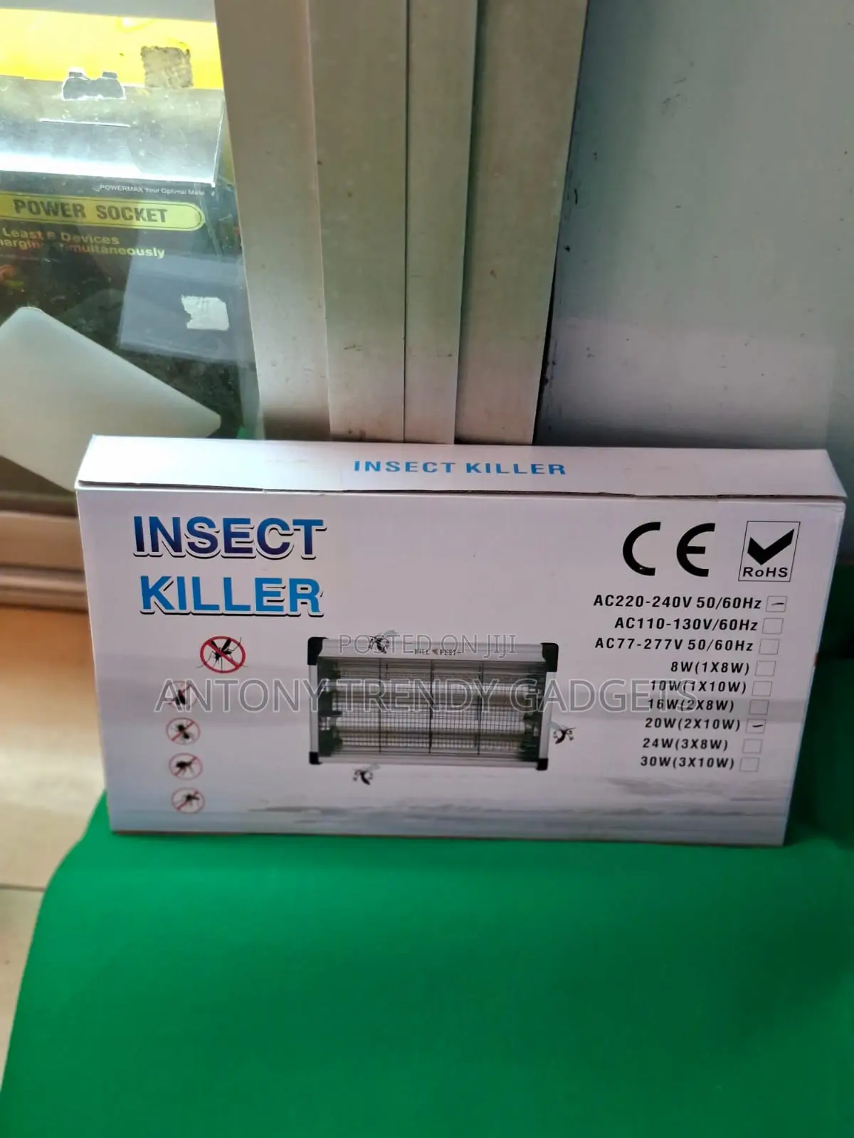 Bug Zapper 20w Electric Fly & Mosquito Killer With Uv Light