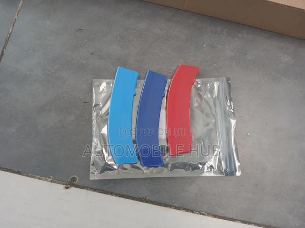 BMW Grill Stickers | M-Color Stripes for Kidney Grille Decoration
