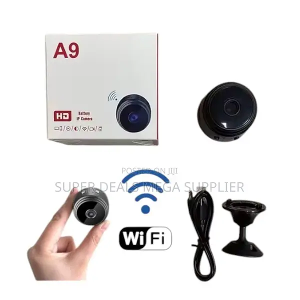 A9 1080p Hd Mini Wifi Camera Wireless Magnetic Home Security