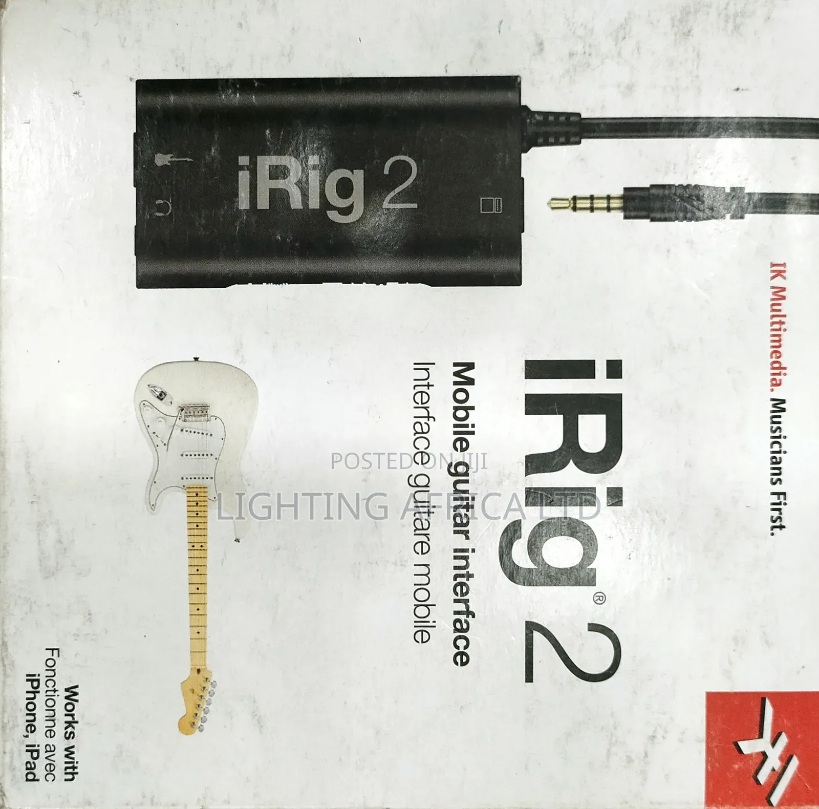 Multi Functional I Rig 2 Compatible to Combo , Laptop Guitar