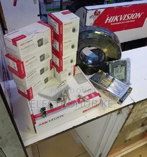 Complete Set 8 Channel Cctv 2mp Ir Hikvision Cameras - thumbnail 2