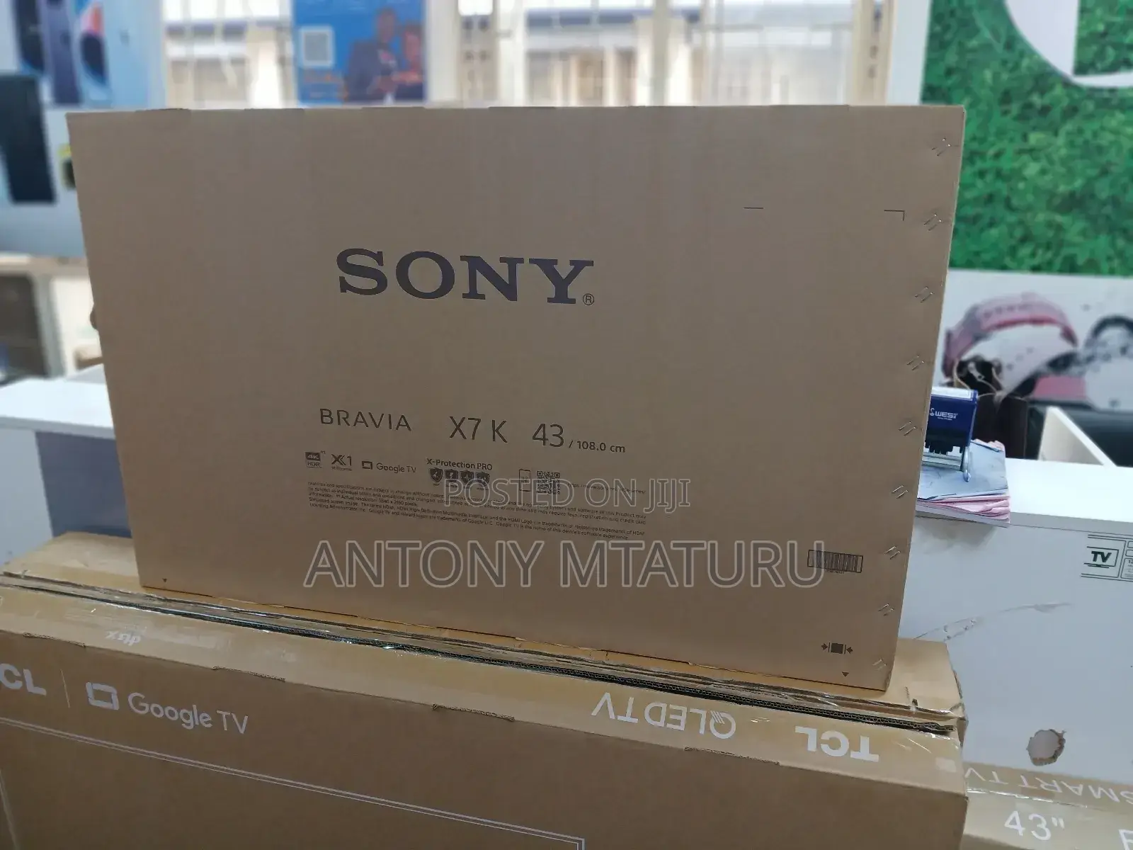 Sony Bravia 43′′ 43x75k Smart Uhd Google Tv