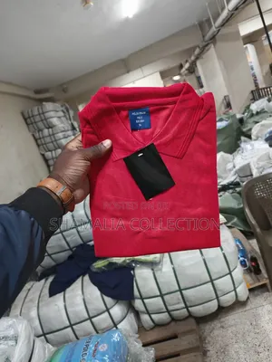 Navy and Red Polo Shirts
