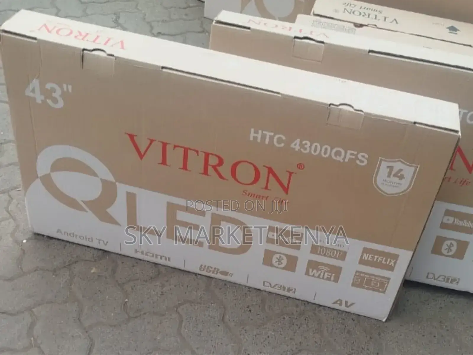 Vitron 43inch Qled Tv