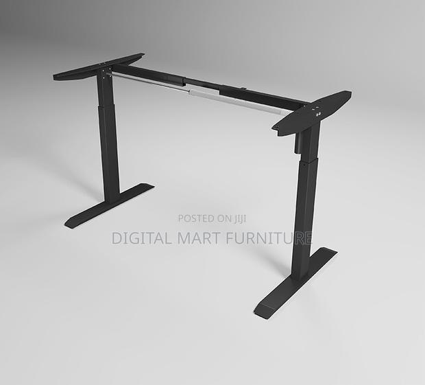 Office Desk: Ergonomic Electrical Black Standing Desk - thumbnail 4
