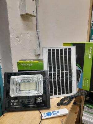 Smart Solar Lights Flood Lights 100w - main view