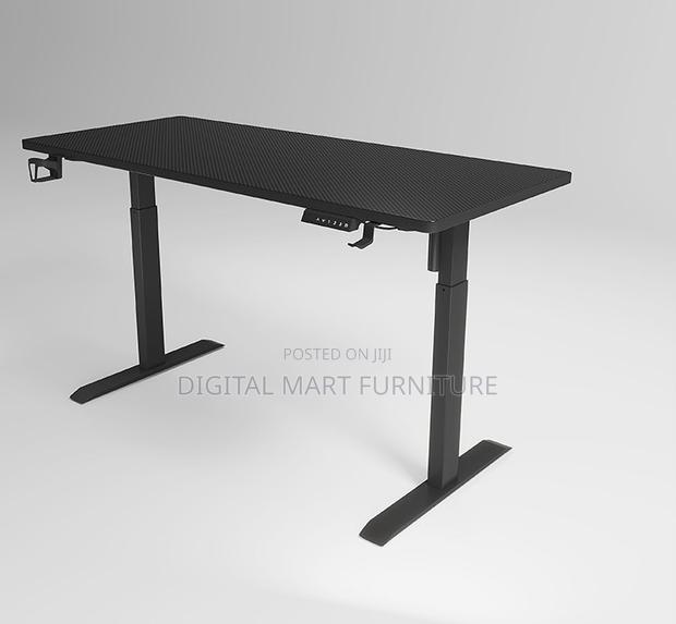 Office Desk: Ergonomic Electrical Black Standing Desk - thumbnail 5