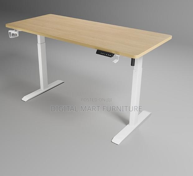 Office Desk: Ergonomic Electrical Black Standing Desk - thumbnail 7