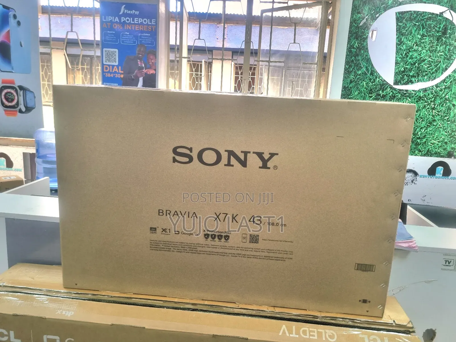 Sony Bravia X75k 43 Inch Uhd HDR Smart Google Tv
