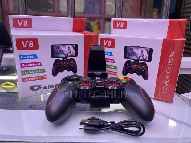 V8 Wireless Gamepad – Android/Ios/Pc/Ps4/Tv Compatible