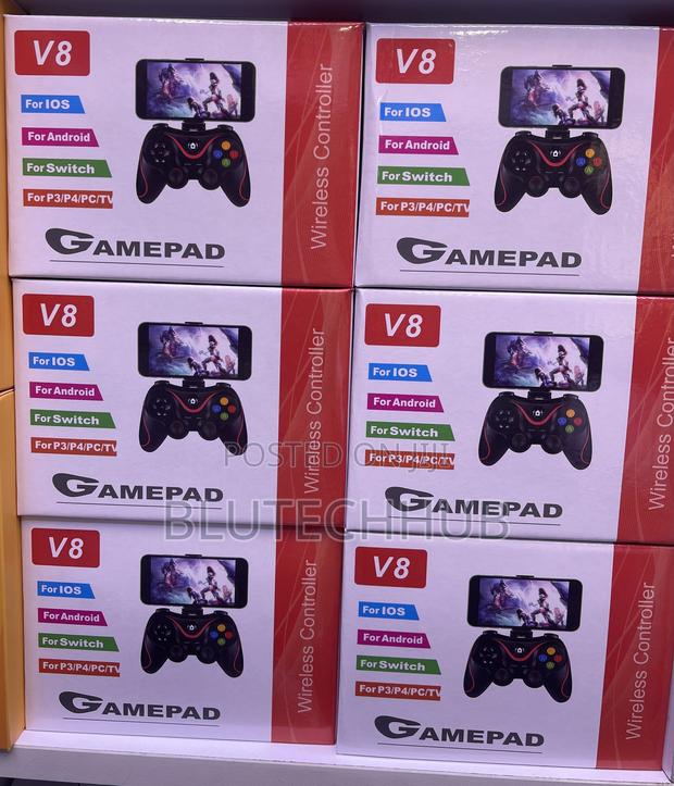 V8 Wireless Gamepad – Android/Ios/Pc/Ps4/Tv Compatible - thumbnail 2