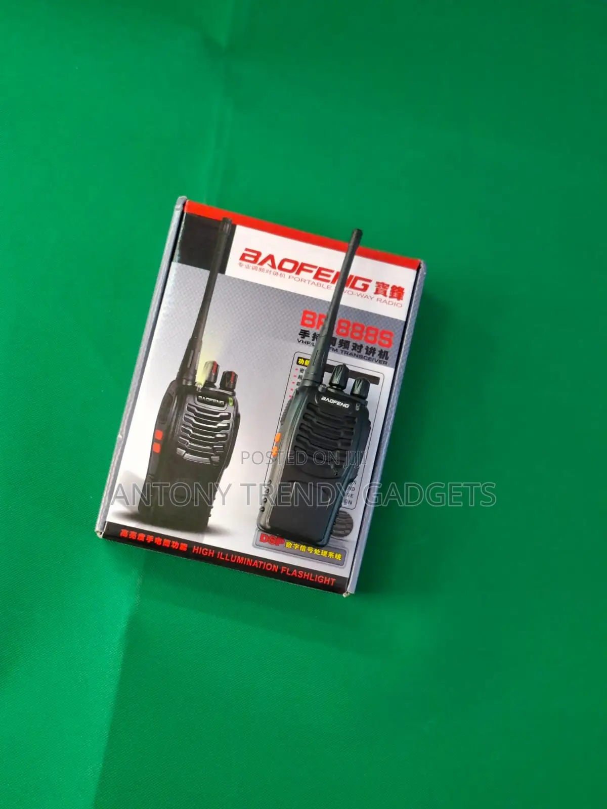 Original Baofeng B888s Two-way Radio With Rechargeable Battery