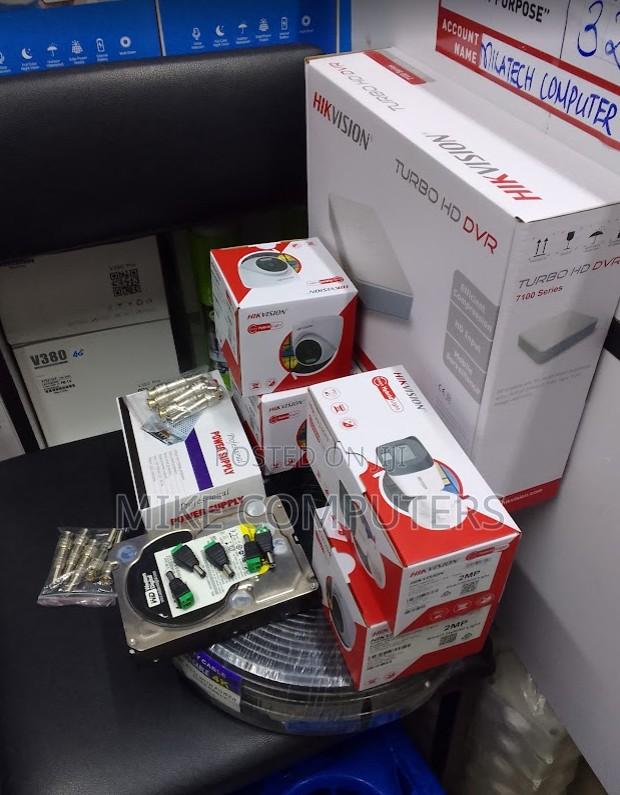 Hikvision 4channel 2mp Turbo Hd CCTV Package Kit - main view