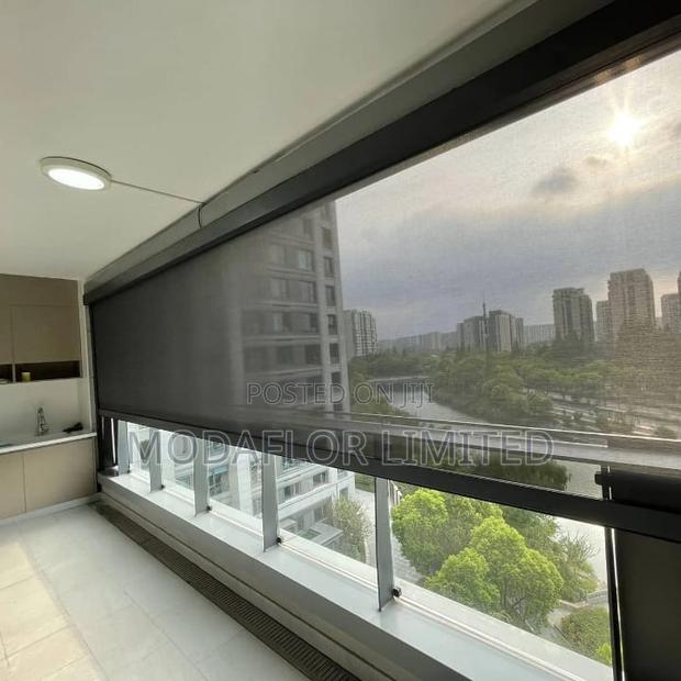 Uv Protection Made Easy – Sunscreen Roller Blinds for Every Window” - main view